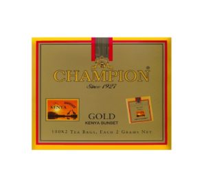 Чай CHAMPION в пакетиках, 100 шт
