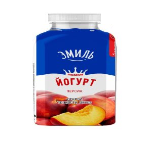 Йогурт питьевой ЭМИЛЬ персик 2,5% 310 гр п/бут