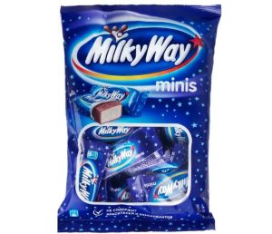 Шоколадки MILKYWAY minis 176 гр