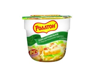 Пюре картофельное РОЛЛТОН со вкусом курицы, 40 гр