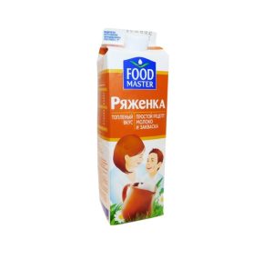 Ряженка FOOD MASTER топленый 2,5%, 1 л