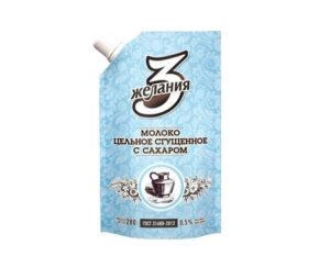 Сгущенное молоко 3 ЖЕЛАНИЯ, 270 гр
