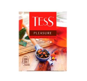 Чай TESS Pleasure с шиповником и яблоком 100 гр