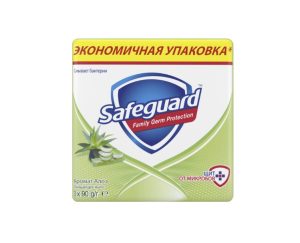 Мыло SAFEGUARD алое 3*90 гр (эко-паки)