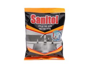Средство для чистки труб SANITOL антизасор 90 гр