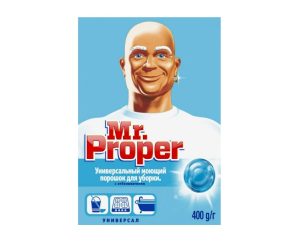 Средство для мытья полов MR.PROPER с отбеливателем 400 гр (порошок)