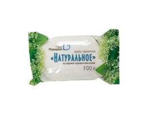 Туалетное мыло МЕРИДИАН натуральное 100 гр