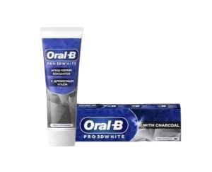 Зубная паста ORAL-B с древесным углем 75 мл
