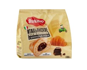 Мини-круассаны ЯШКИНО с шоколадным кремом 180 гр