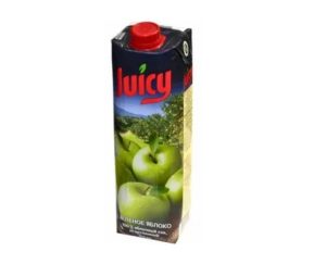 Сок JUICY зелёное яблоко 0,95 л