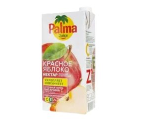 Сок PALMA красное яблоко нектар 1,95 л