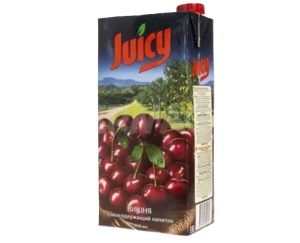 Сокосодержащий напиток JUICY вишня 1,95 л