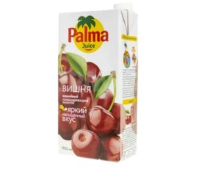 Сокосодержащий напиток PALMA вишня 1,95 л