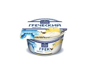 Греческий йогурт FOOD MASTER ваниль, 130 гр