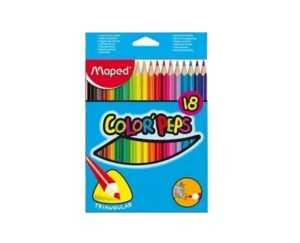 Карандаши цветные MAPED, 18 цветов