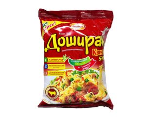 Лапша ДОШИРАК В ПАКЕТЕ Говядина мягкая (Квисти) 70 гр