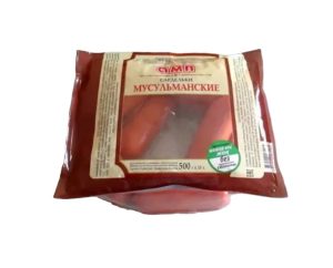 Сардельки МУСУЛЬМАНСКИЕ, 510 гр