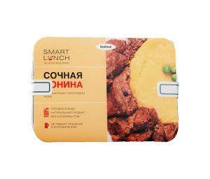SMART LUNCH Сочная конина с ароматным гороховым пюре 300 гр