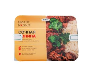 SMART LUNCH Сочная конина в сопровождении рассыпчатого риса Басмати 270 гр