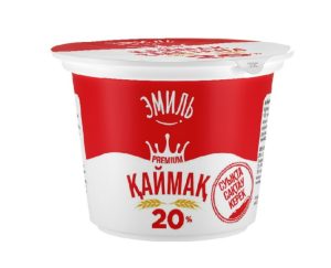 Сметана ЭМИЛЬ 20% 180 гр п/с