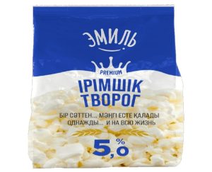 Творог ЭМИЛЬ 5% 380 гр п/мешок