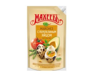 Майонез МАХЕЕВЪ с перепелиным яйцом 770 гр