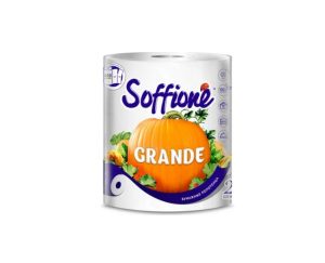 Бумажные полотенца SOFFIONE Grande 2 слоя 1 рулон