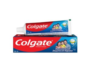 Зубная паста COLGATE защита от кариеса, свежая мята 154 гр
