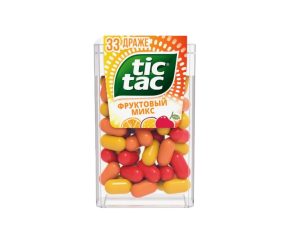 Драже TIC TAC Фруктовый микс 16 гр