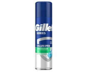 Гель для бритья GILLETTE TGS Sensitive с алоэ 200 мл