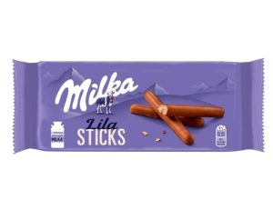 Печенье-палочки MILKA Lila STICKS 112 гр