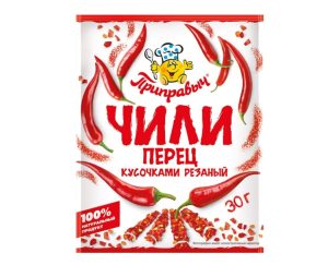 Перец ПРИПРАВЫЧ Чили кусочками 30 гр