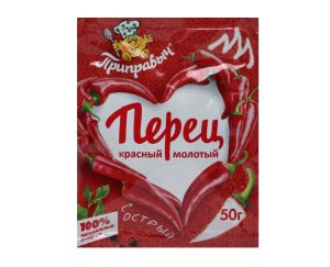 Перец ПРИПРАВЫЧ красный молотый 50 гр