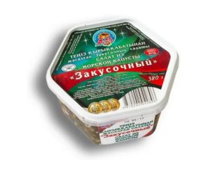 Салат из морской капусты ЗАКУСОЧНЫЙ 380 гр