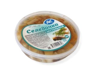 СЕЛЕДОЧКА ЗАСТОЛЬНАЯ в МАСЛЕ 200 гр